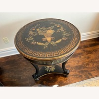  Neoclassical Florentine Style Round End Tables