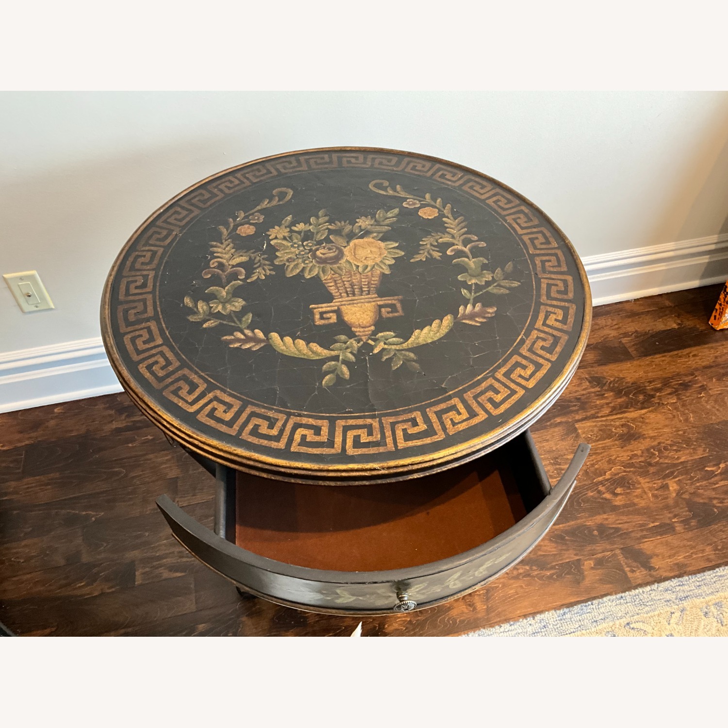  Neoclassical Florentine Style Round End Tables - image-2