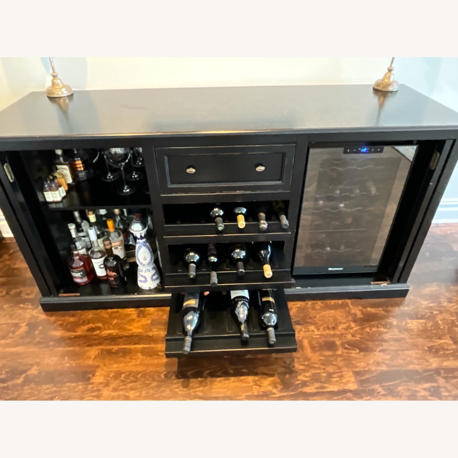 Black Wood Sideboard - image-5