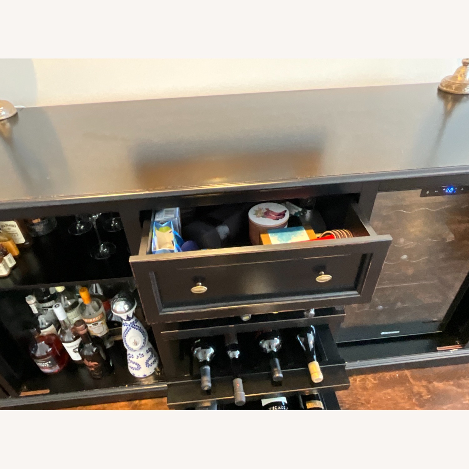 Black Wood Sideboard - image-6