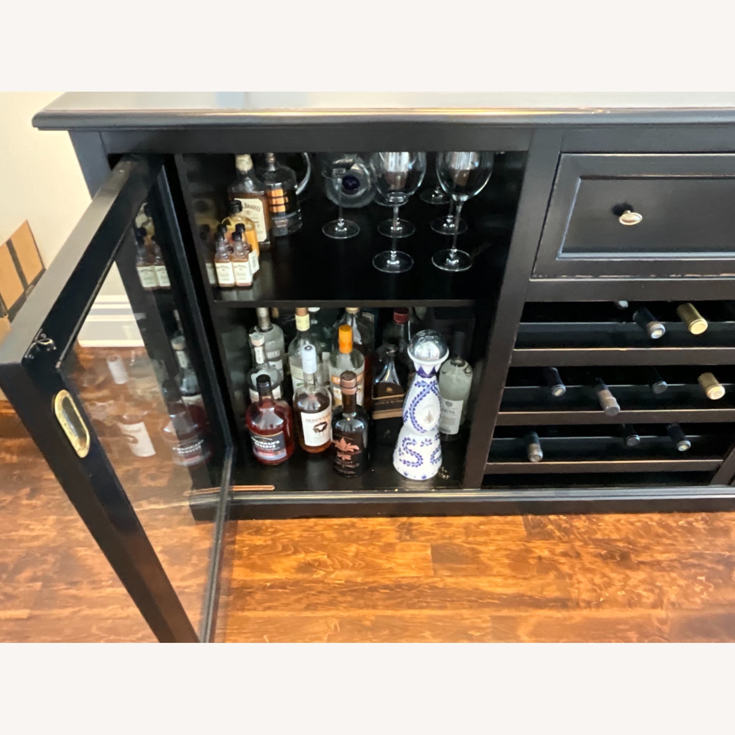 Black Wood Sideboard - image-2