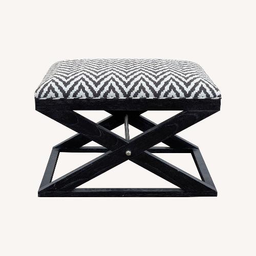 Used Brownstone Furniture X-Base Ottoman for sale on AptDeco