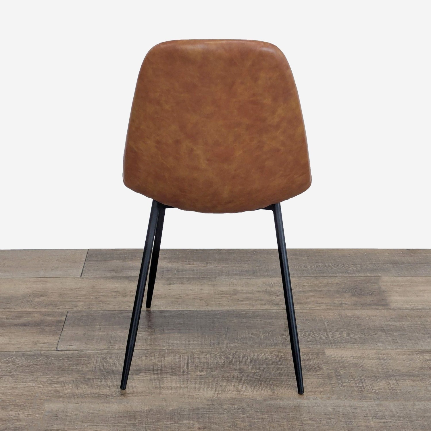 Set of Four Faux Leather Mid-Century Style - image-4