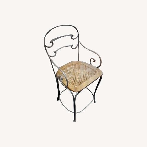 Used Vintage/Antique Dark Gray Metal Stools for sale on AptDeco