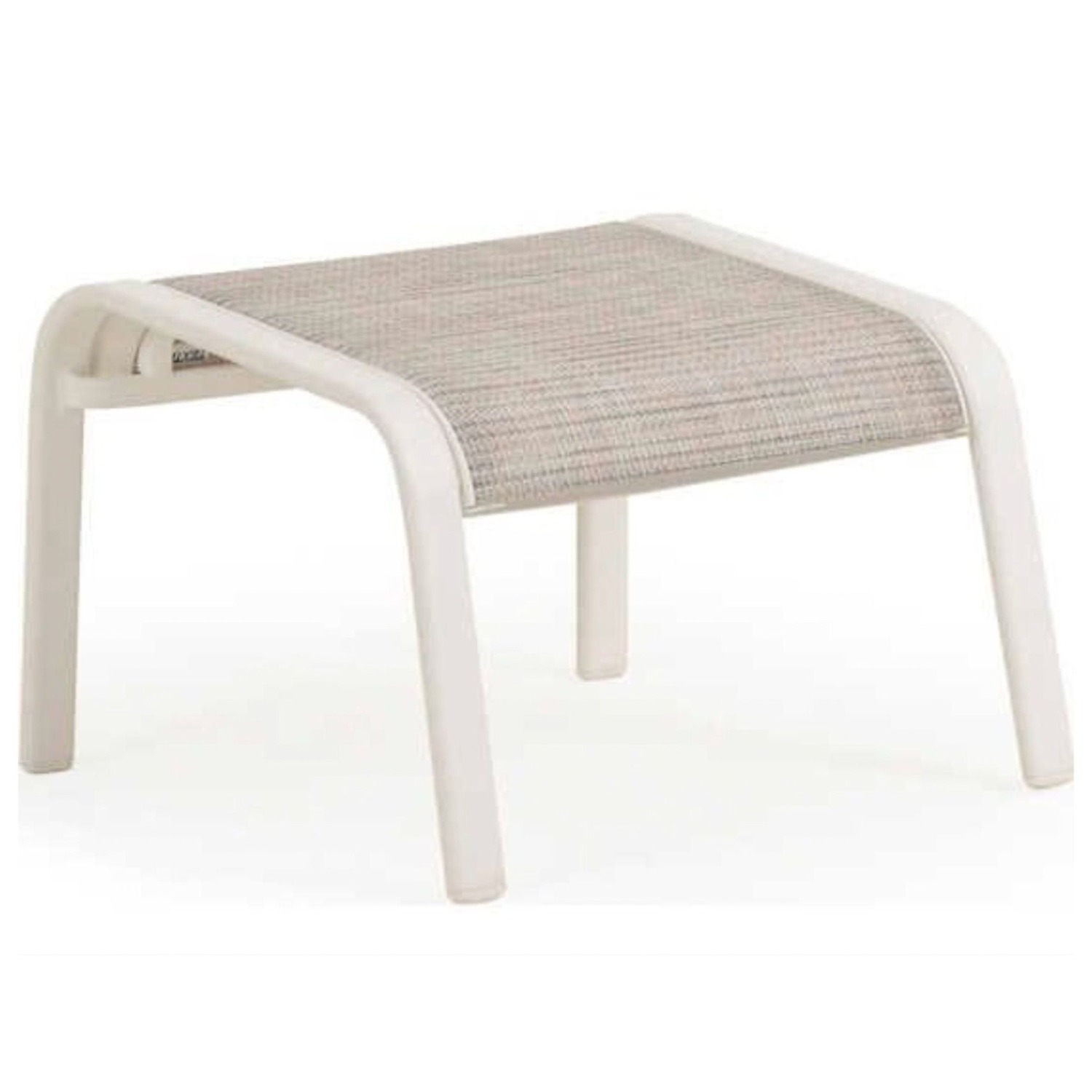Sandoval Aluminum Sling Outdoor Ottoman	 - image-2