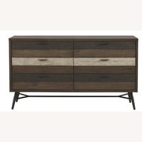 Dark Brown Wood Chest