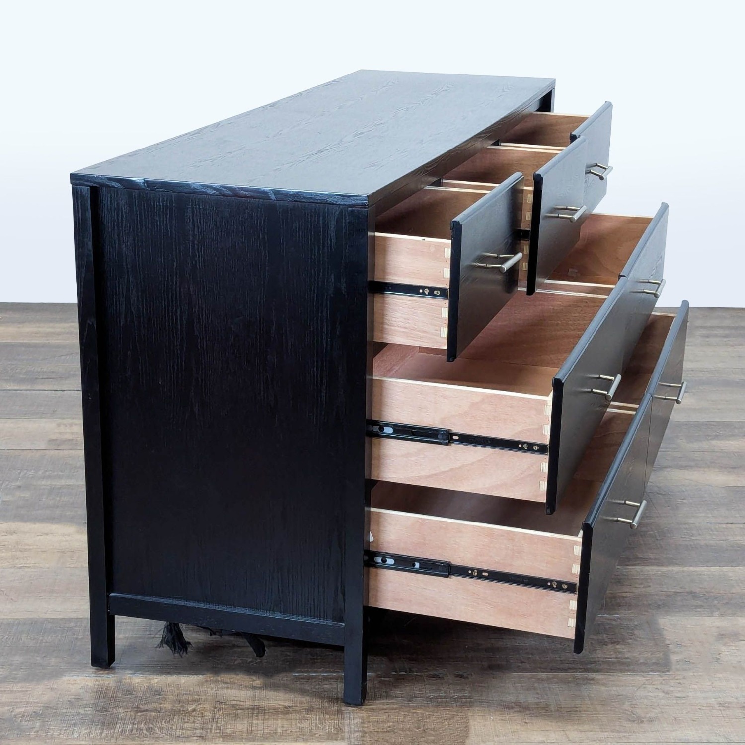 New Classic Furniture Modern Black Seven Drawer - image-2