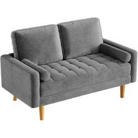 Blue Fabric 2 Seater Sofa