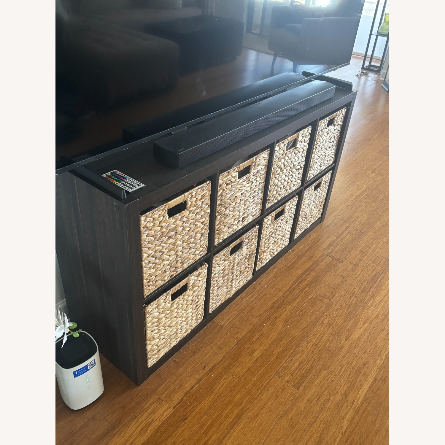 IKEA KALLAX Dark Brown Bookcase - image-2