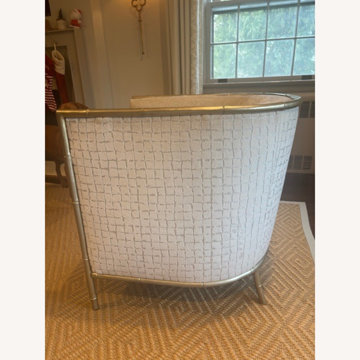 Bernhardt Custom Natural Fabric Accent Chairs - image-1