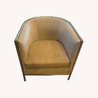 Bernhardt Custom Natural Fabric Accent Chairs