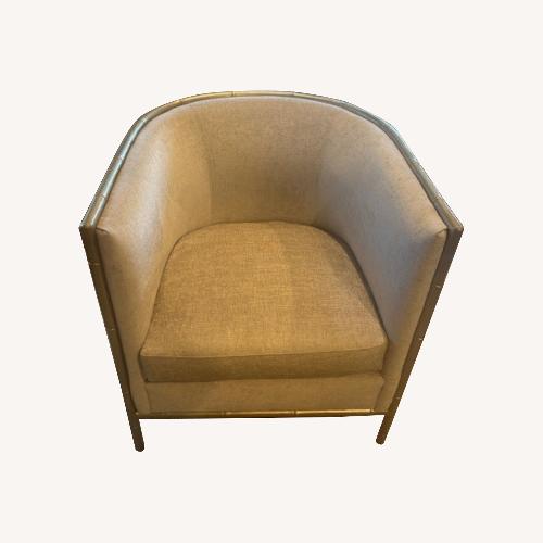 Used Bernhardt Custom Natural Fabric Accent Chairs for sale on AptDeco