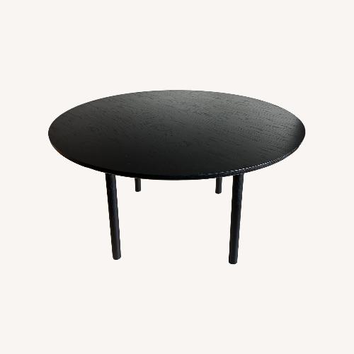 Used Case Furniture Kigumi Black Wood Dining Table for sale on AptDeco