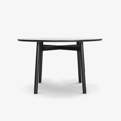 Used Case Furniture Kigumi Black Wood Dining Table for sale on AptDeco