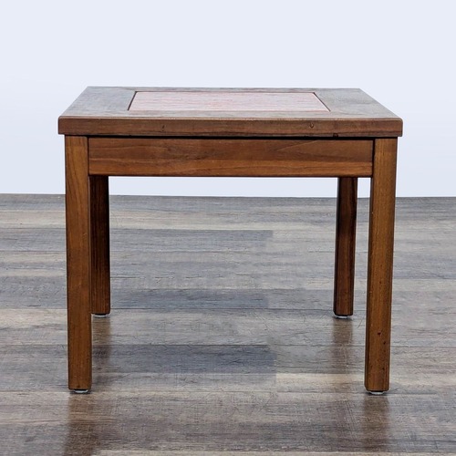 Used John Keal Mid-Century Side Table with Enamaled  for sale on AptDeco