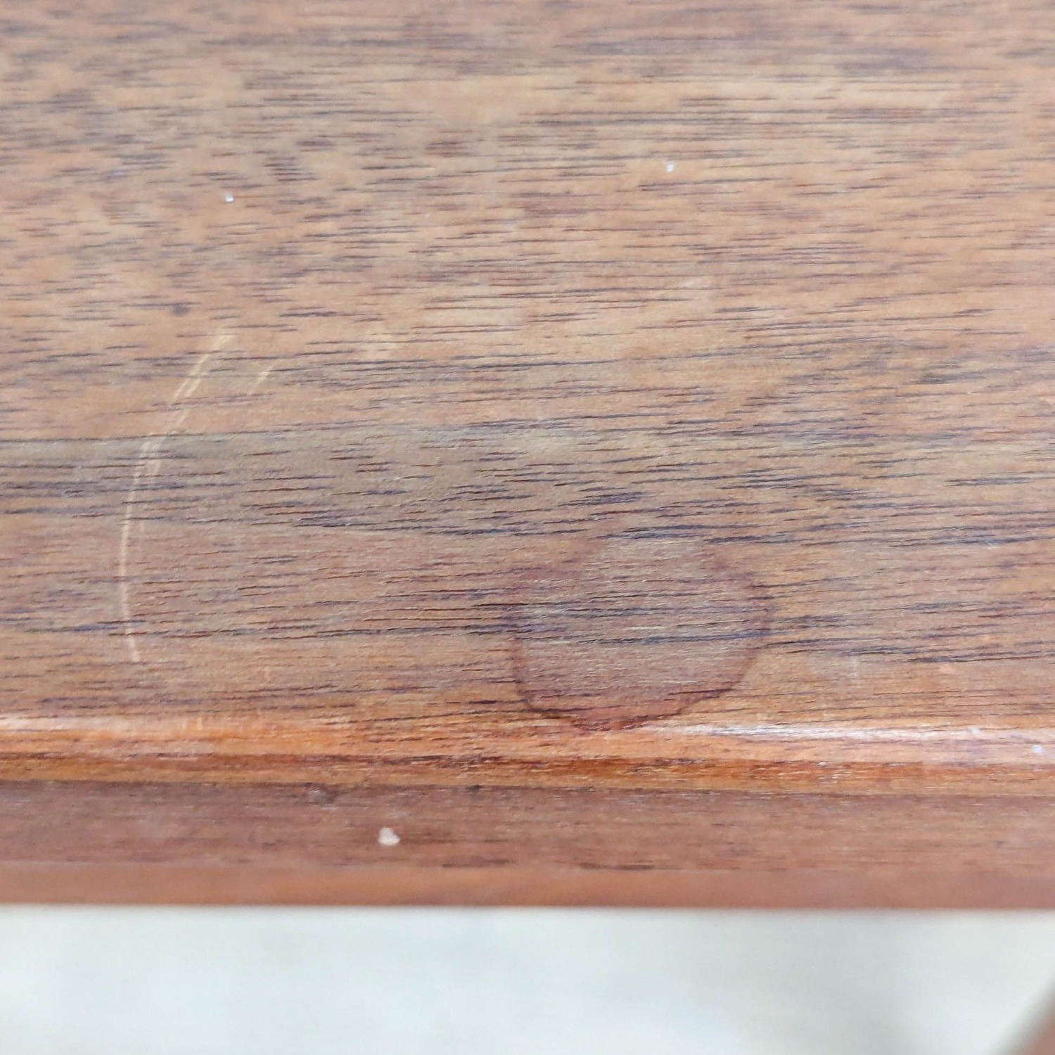 John Keal Mid-Century Side Table with Enamaled  - image-5