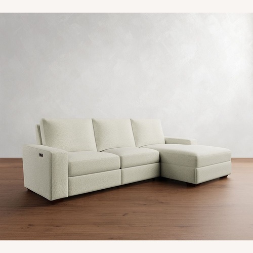 Used Pottery Barn Big Sur Arm Chaise Sectional Couch for sale on AptDeco