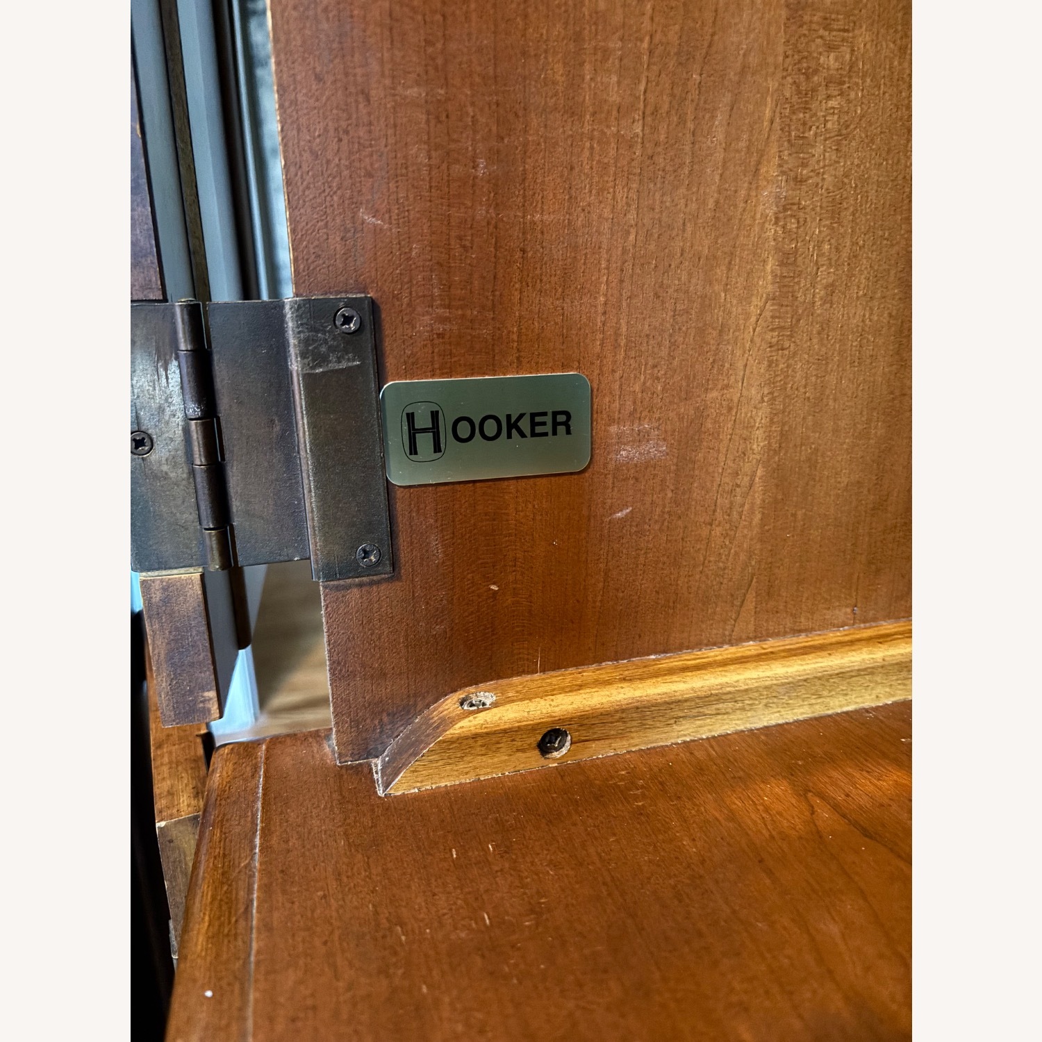 Hooker Furniture Corporation Dark Brown Armoire - image-4