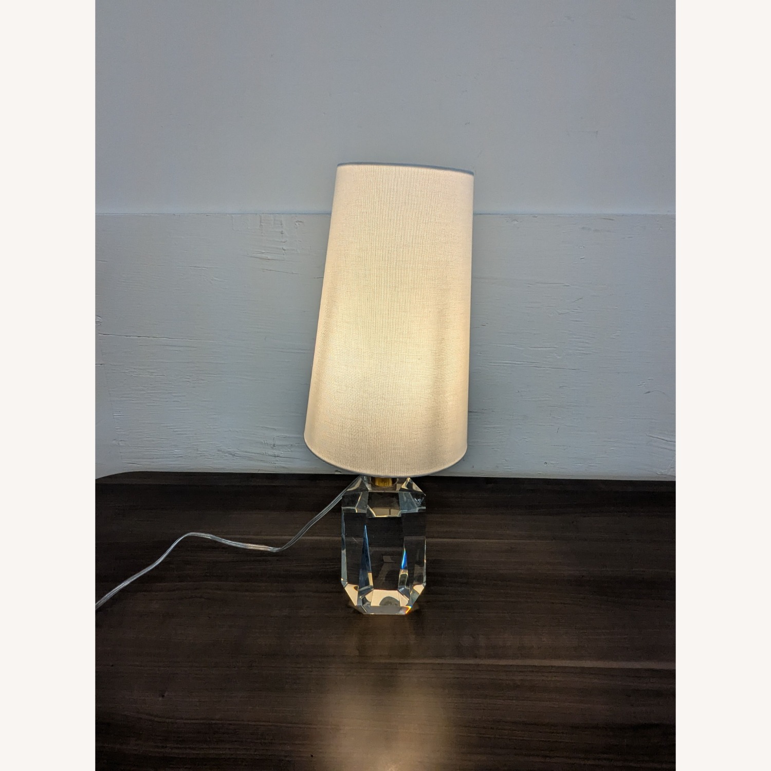 Lillian August Halcyon Faceted Crystal Table Lamp - image-6