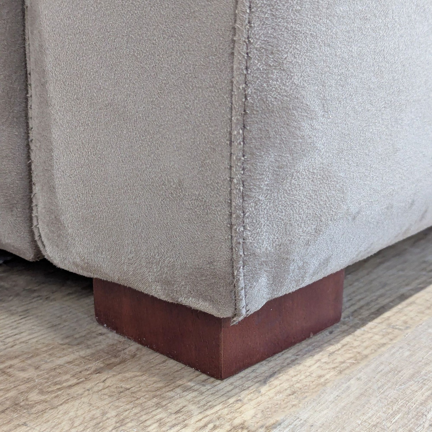 Room & Board Microsuede Sofa Bed in Mushroom - image-7