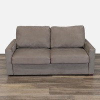 Room & Board Microsuede Sofa Bed in Mushroom