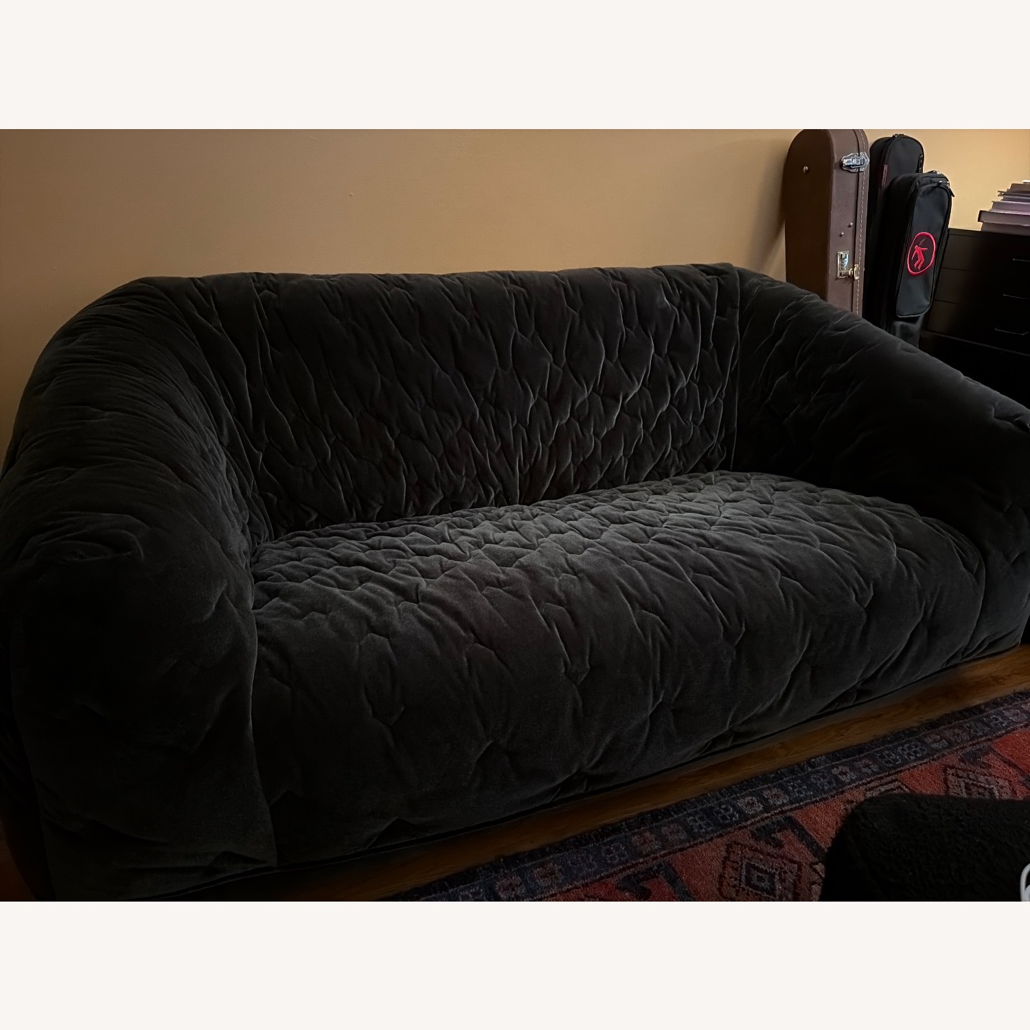 Ligne Roset Cover Sofa Dark Gray  - image-1