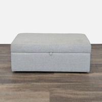 Pottery Barn Turner Storage Ottoman with Pull-Out 