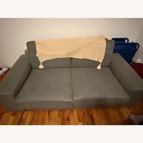 Used IKEA KIVIK Dark Gray 2 Seater Sofa  for sale on AptDeco