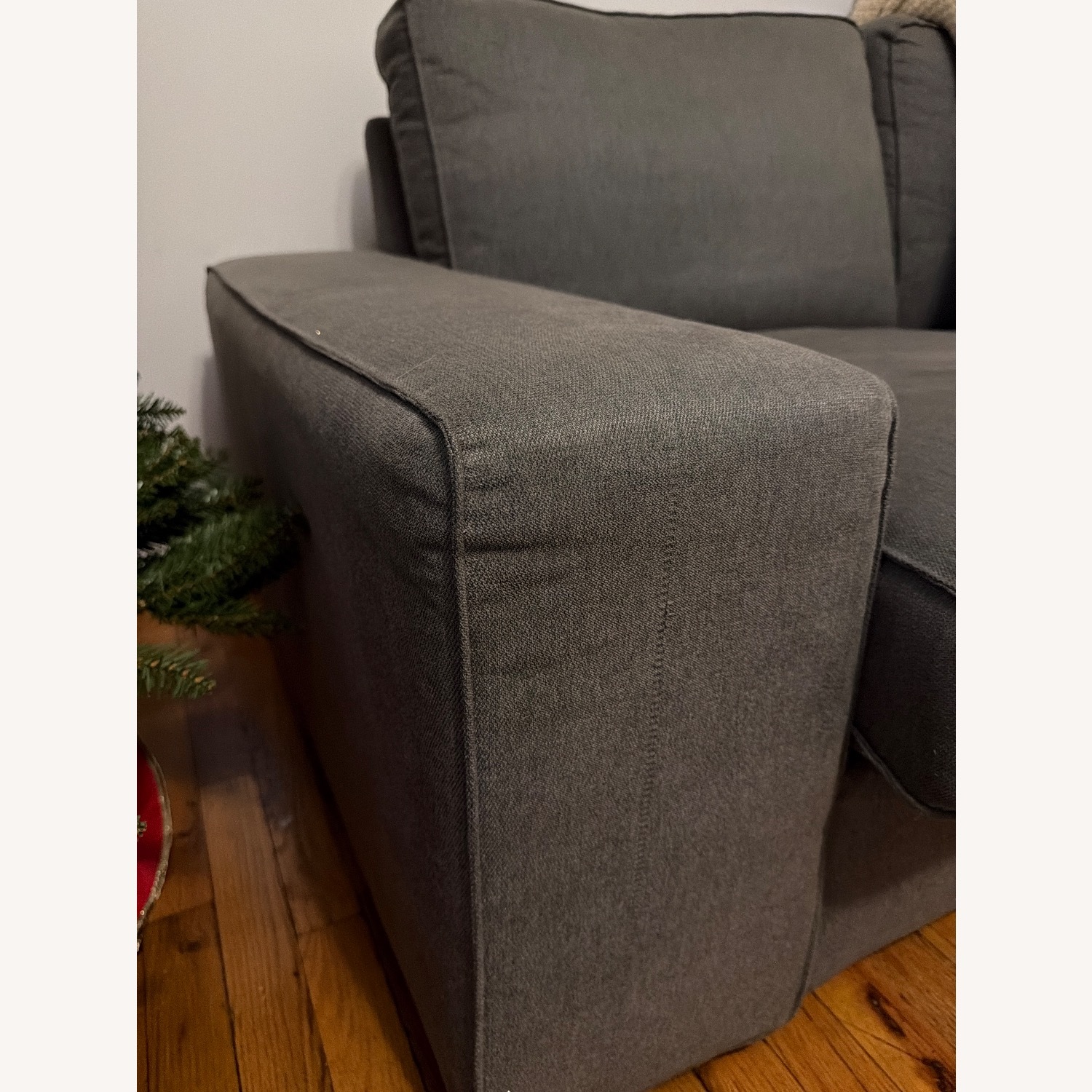 IKEA KIVIK Dark Gray 2 Seater Sofa  - image-2