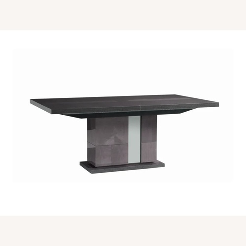 Used  Black Wood Dining Table for sale on AptDeco
