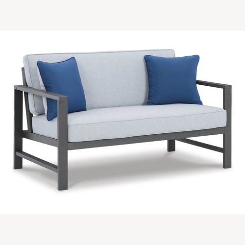 Used Ashley Furniture Fynnegan Loveseat for sale on AptDeco
