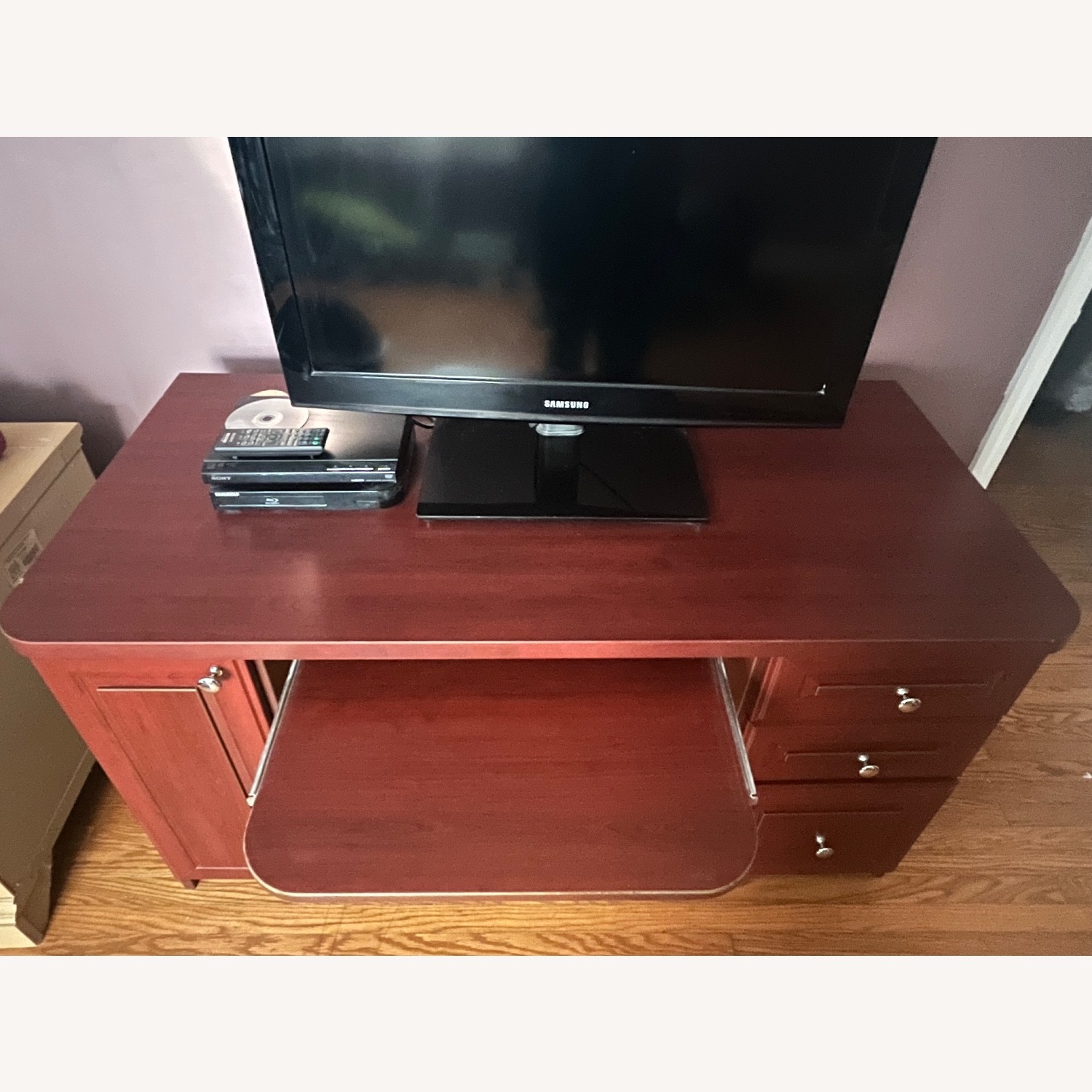 Double Pedestal Executive Desk - image-3