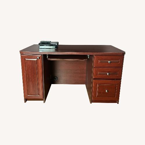 Used Double Pedestal Executive Desk for sale on AptDeco