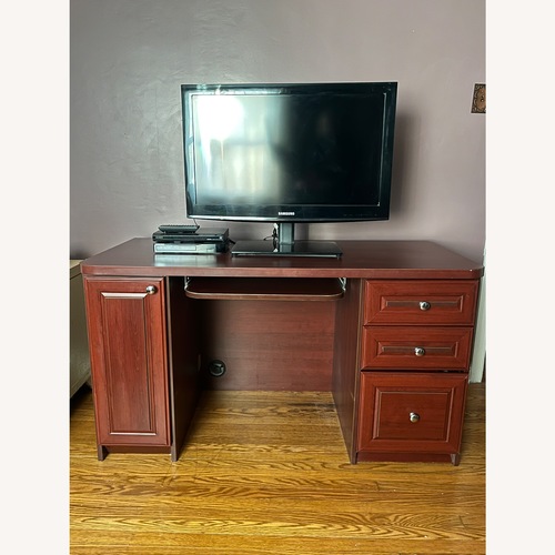 Used Double Pedestal Executive Desk for sale on AptDeco