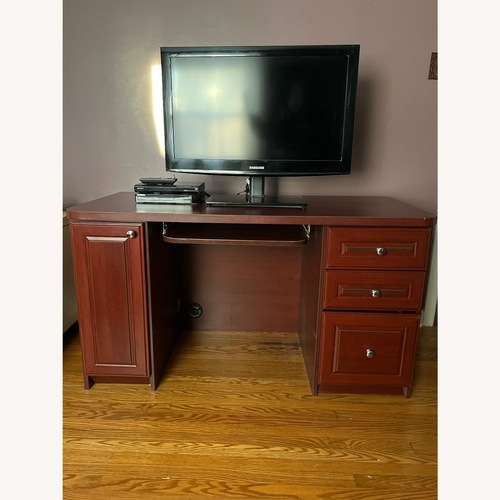 Used Double Pedestal Executive Desk for sale on AptDeco