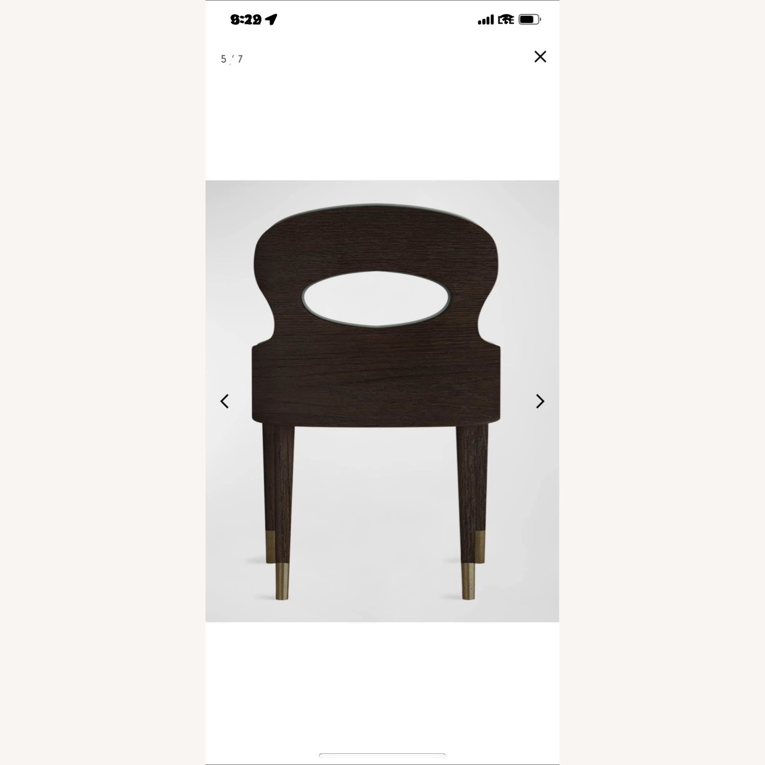 5000 Green Leather Dining Chair - image-7