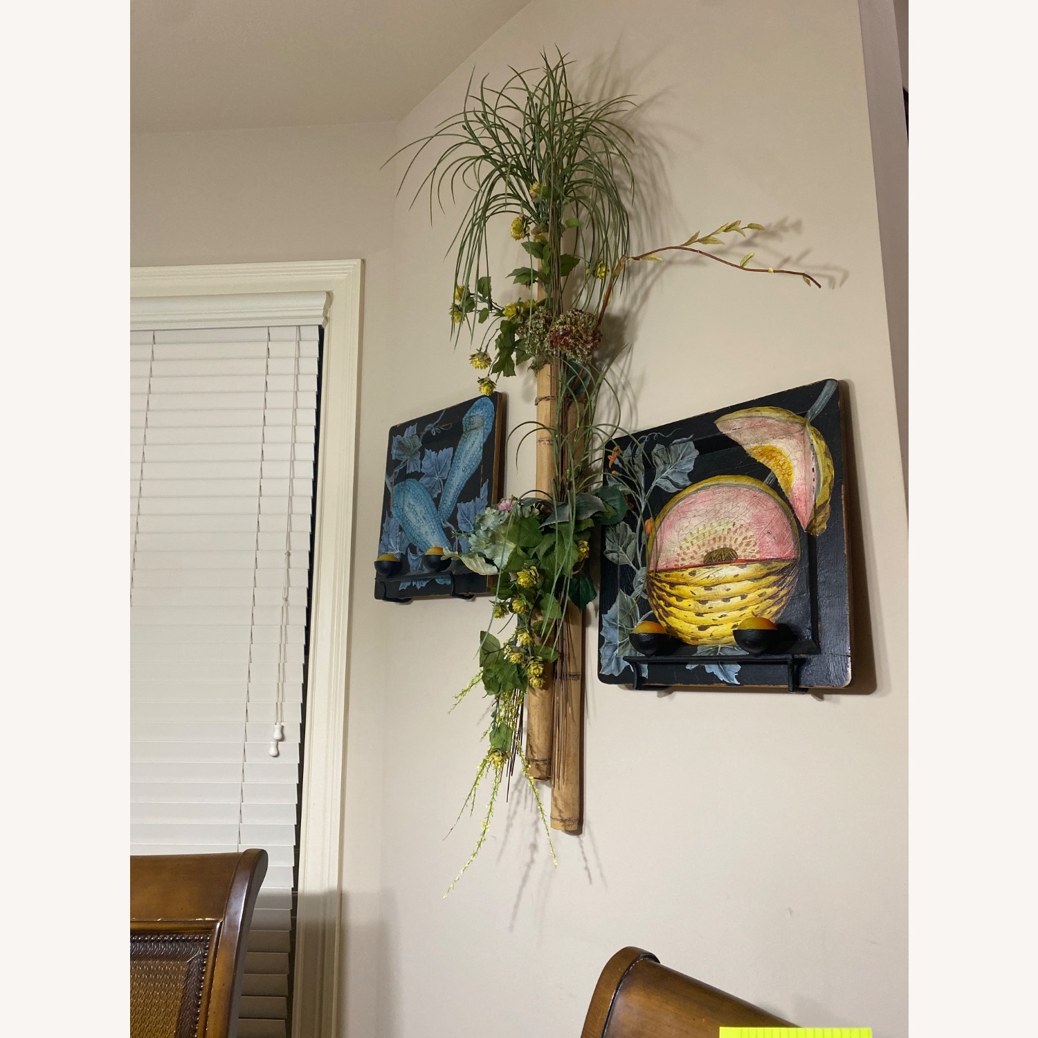 Vintage/Antique 140 Fabric Wall Art - image-2