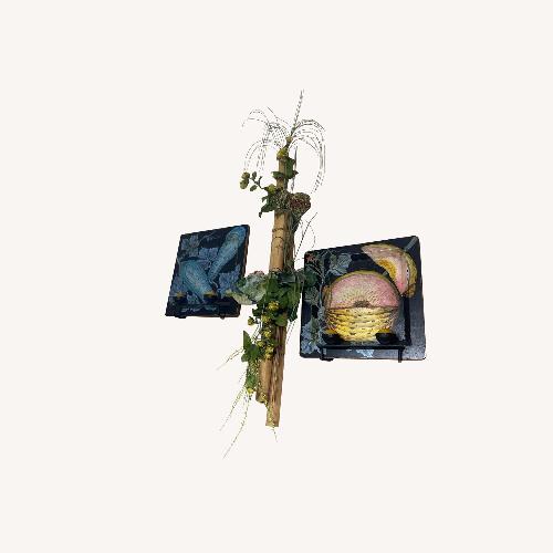 Used Vintage/Antique 140 Fabric Wall Art for sale on AptDeco