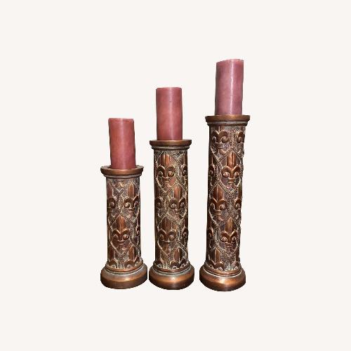 Used Vintage/Antique Wood Candle for sale on AptDeco