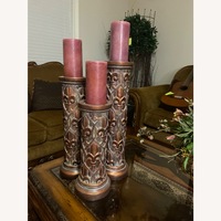 Vintage/Antique Wood Candle