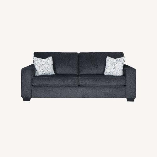 Used Ashley Altari Dark Gray Fabric 2 Seater Sofa for sale on AptDeco