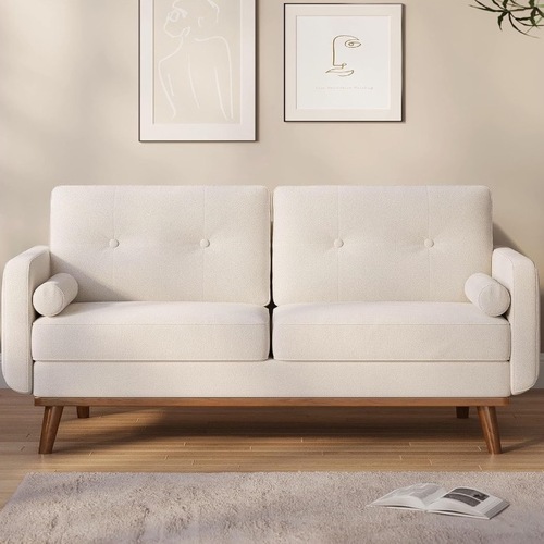 Used Walmart Natural Loveseat for sale on AptDeco