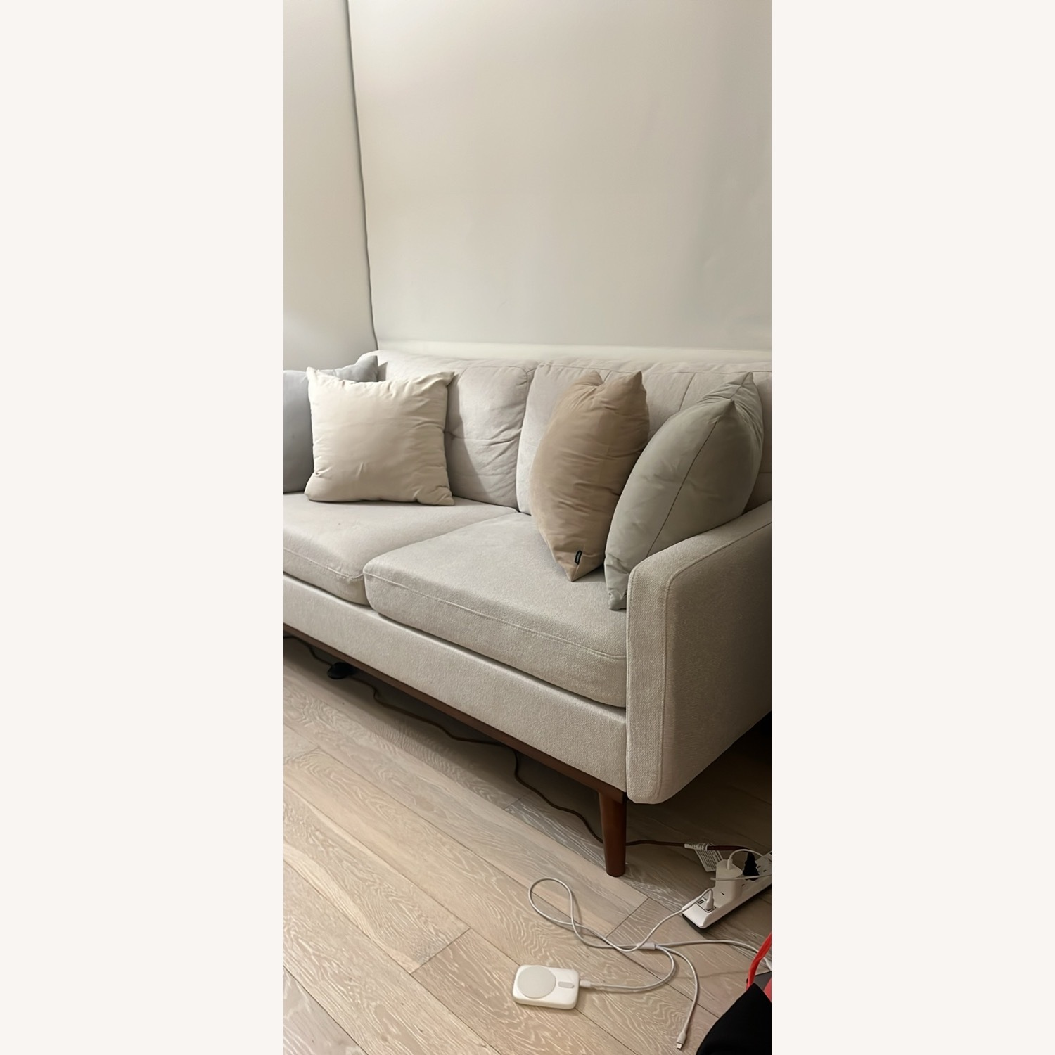 Walmart Natural Loveseat - image-1