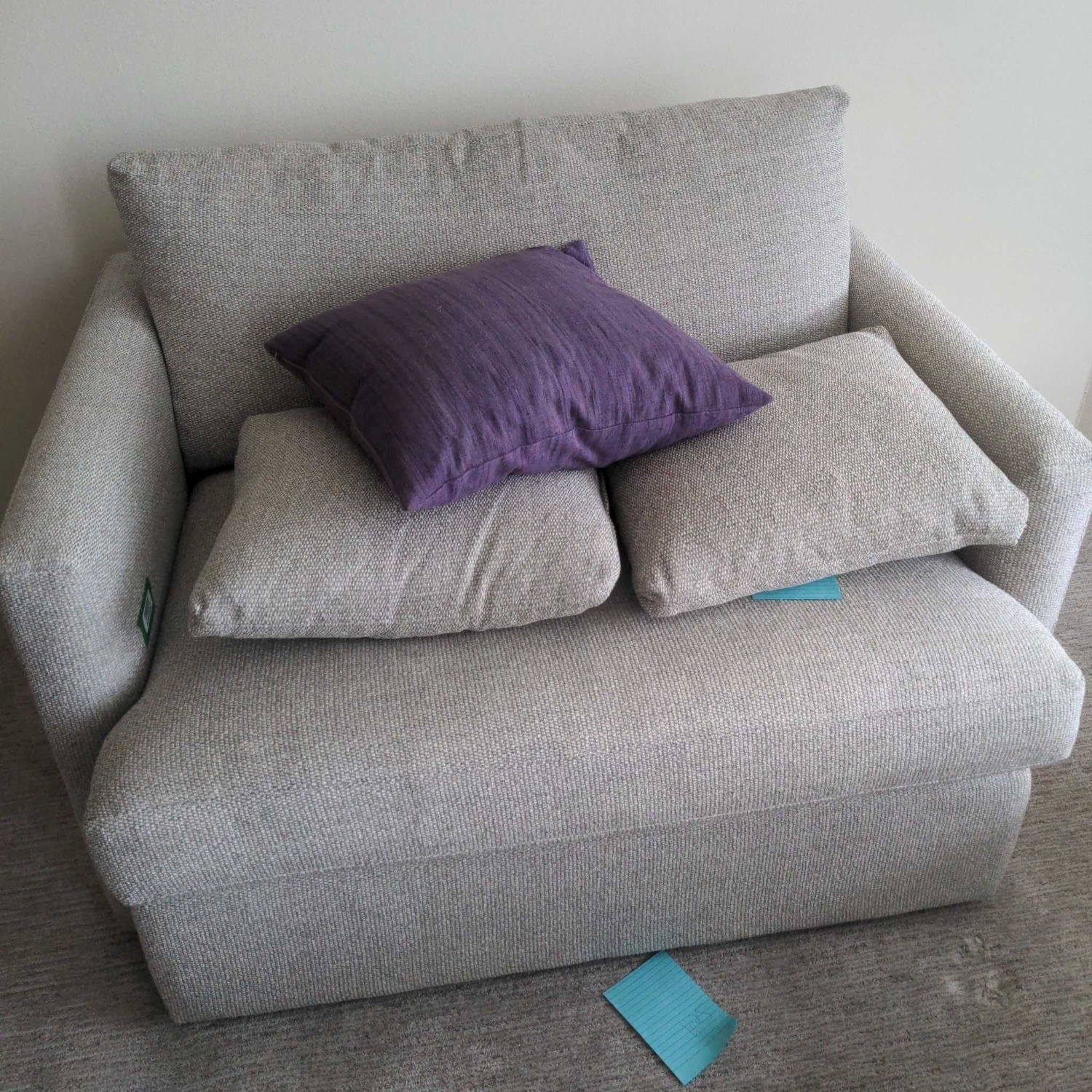 Crate & Barrel Transitional Chair and a Half  - image-4