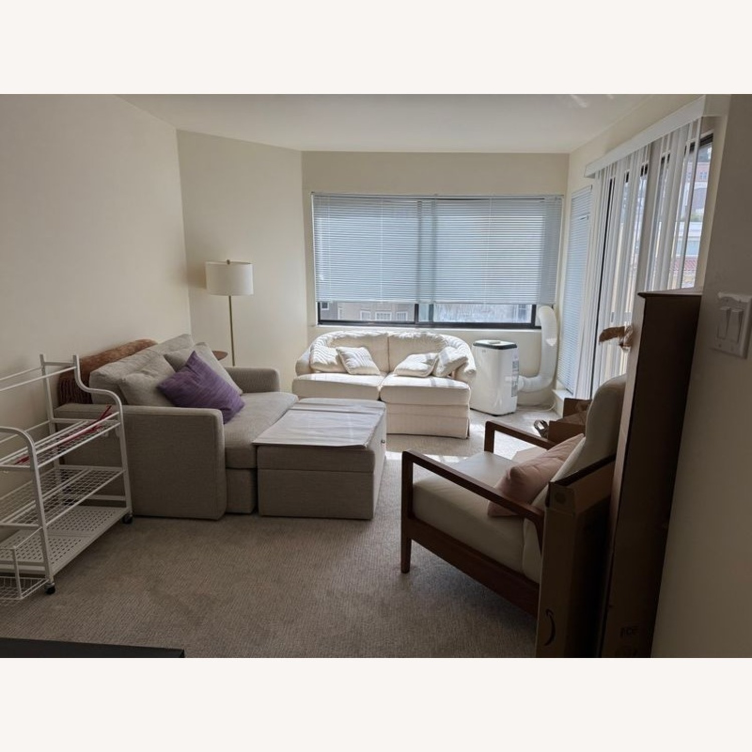 Crate & Barrel Transitional Chair and a Half  - image-5