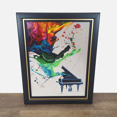 Used Baby Grand‚by Kevin Kre8 Framed Giclee for sale on AptDeco