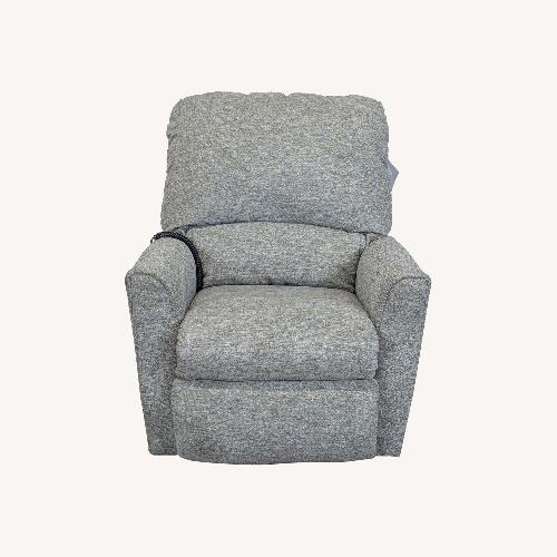 Used La-Z-Boy Light Gray Fabric Recliner for sale on AptDeco