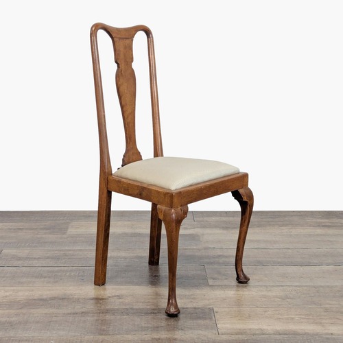 Used Set of Eight Queen Anne Dining Chairs	 for sale on AptDeco