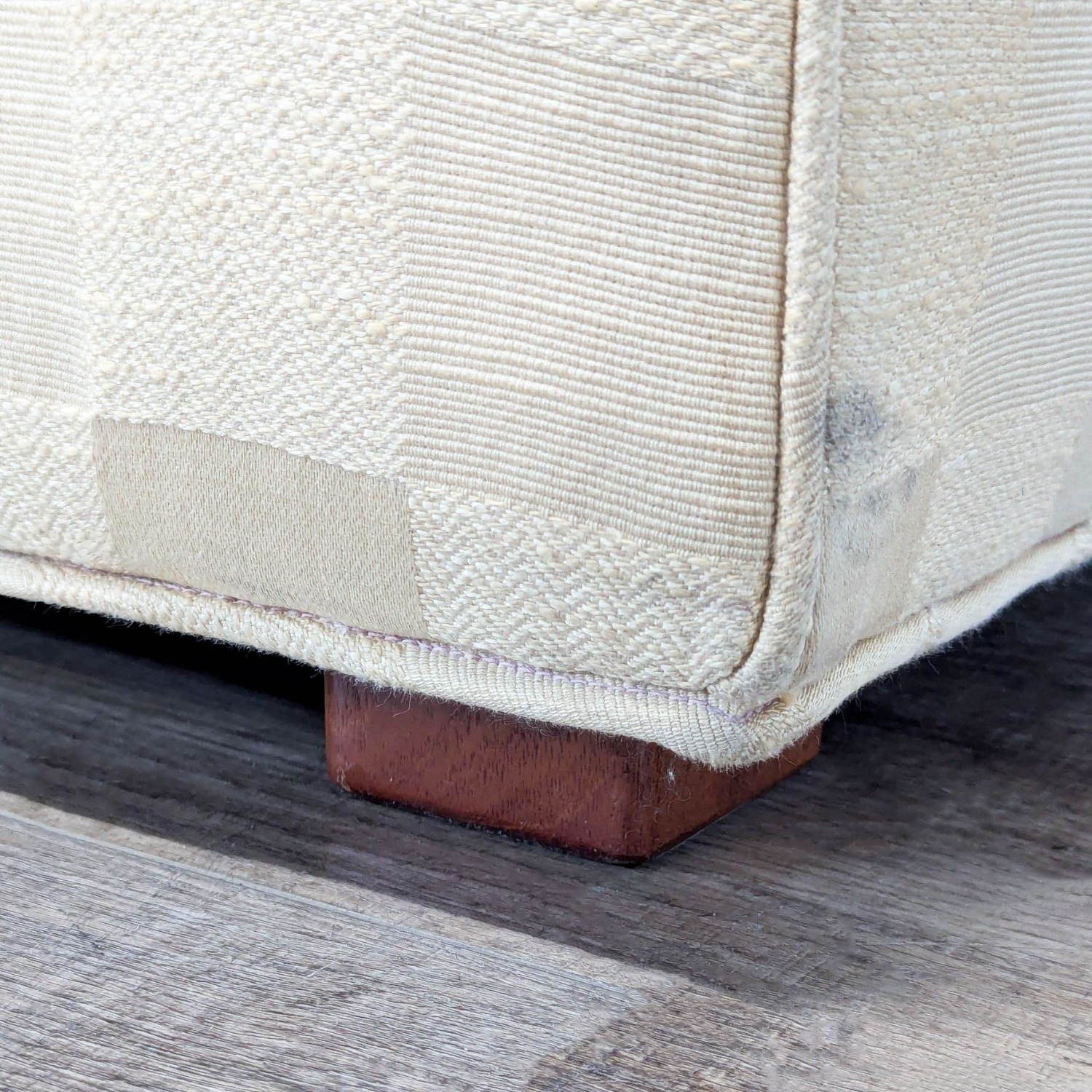 Transitional Cream Colored Lounge Chair  - image-4