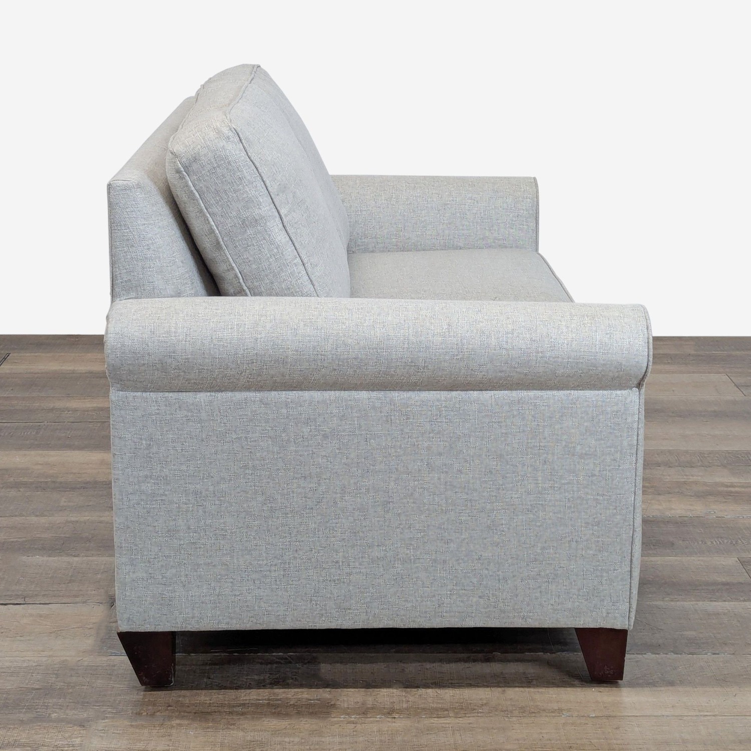 Pottery Barn Cameron Roll Arm Loveseat - image-1